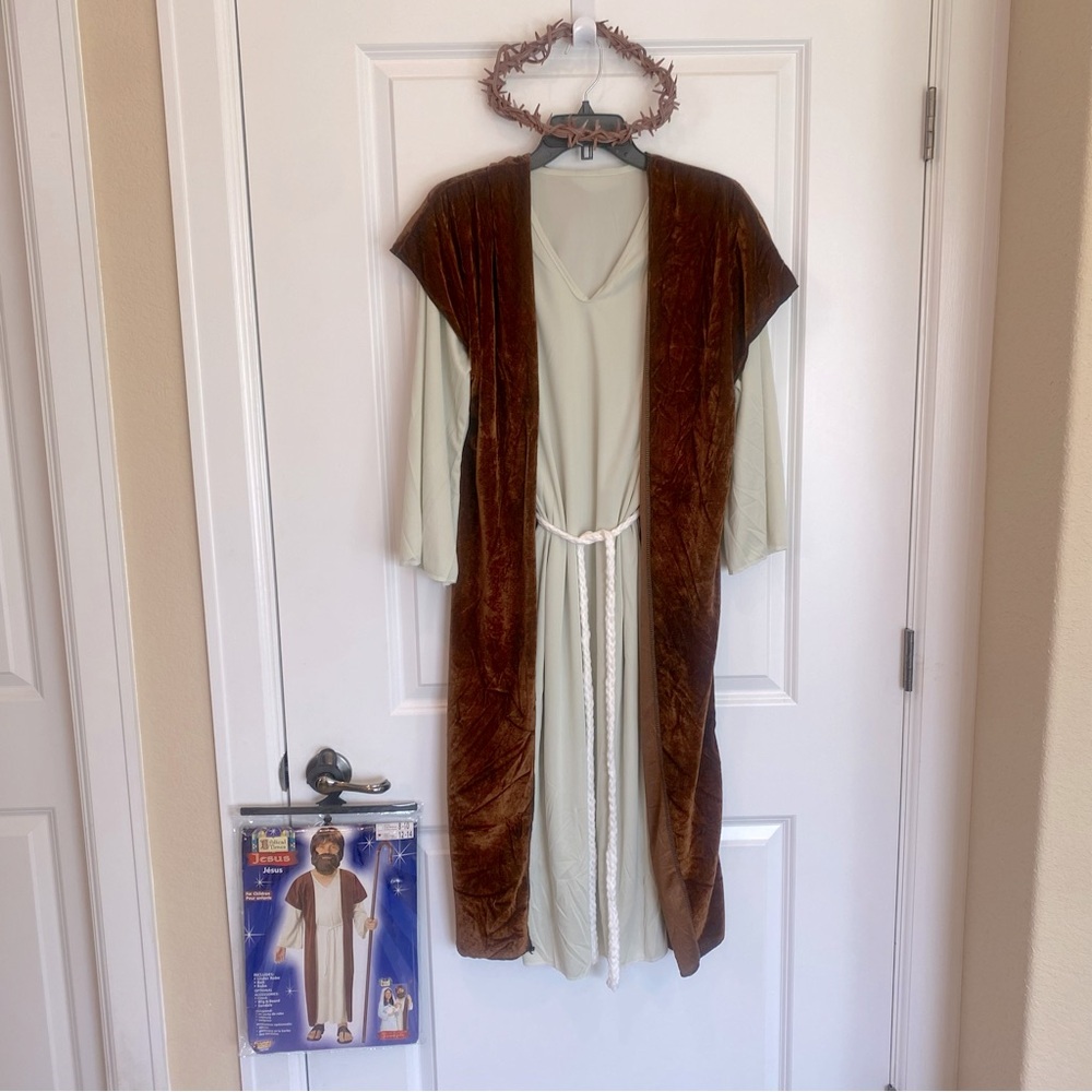 Jesus Costume - Easter / Pageant - Child Kids Large (12-14) up to Adult Small